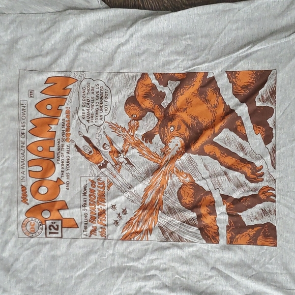 🧡 DC Comics Originals Aquaman Tee - Large Tshirt Brand New - Picture 2 of 8